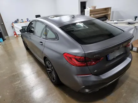 BMW 6GT 사틴다크그레이 전체랩핑 대전랩핑 6gt랩핑 / 대전 도안동