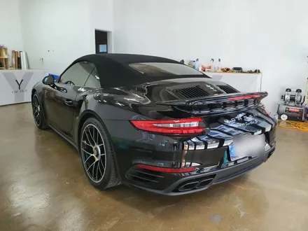포르쉐 911터보s 옐로우 유광 대전전체랩핑 porsche 911 turbo s / 대전 도안동