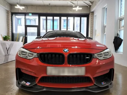 BMW M4 전체랩핑 터코이즈블루 turquoise Blue 대전 랩핑 / 대전 도안동
