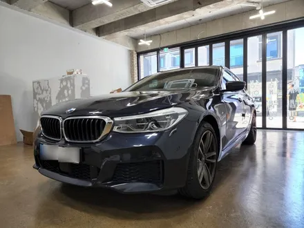 BMW 6GT 사틴다크그레이 전체랩핑 대전랩핑 6gt랩핑 / 대전 도안동
