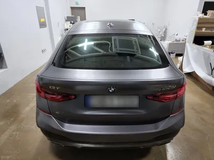 BMW 6GT 사틴다크그레이 전체랩핑 대전랩핑 6gt랩핑 / 대전 도안동