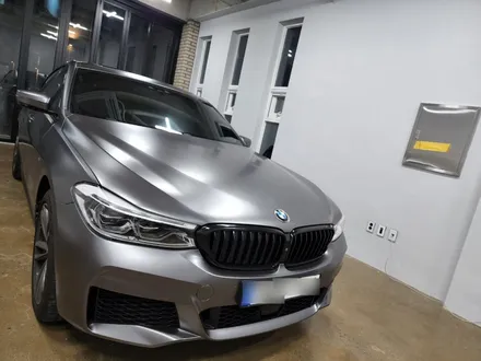 BMW 6GT 사틴다크그레이 전체랩핑 대전랩핑 6gt랩핑 / 대전 도안동