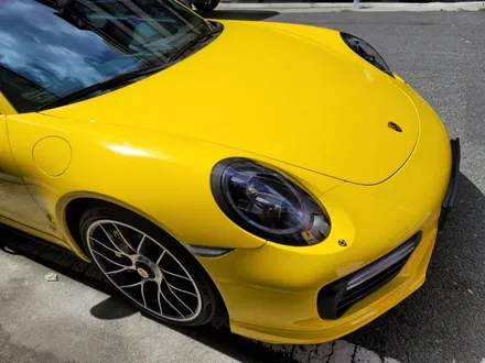 포르쉐 911터보s 옐로우 유광 대전전체랩핑 porsche 911 turbo s / 대전 도안동