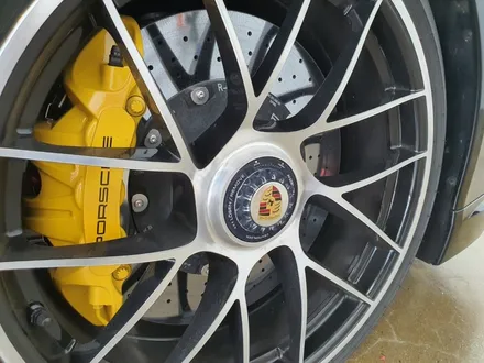 포르쉐 911터보s 옐로우 유광 대전전체랩핑 porsche 911 turbo s / 대전 도안동