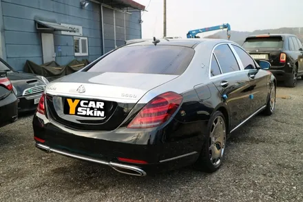 대전랩핑 W222 S클래스 투톤(듀오톤) 마이바흐룩 / 대전 도안동