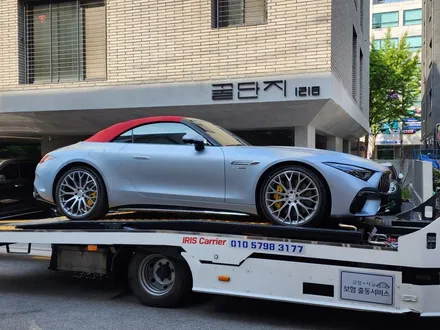 벤츠 SL63AMG 무광실버 STEK PPF 1인시공 / 강남, 개포, 양재