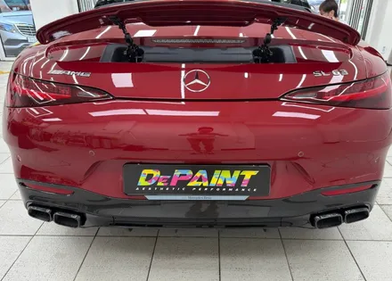 벤츠 SL63AMG 신차 출고 다이노쉴드 전체 PPF 했습니다 - STEK 양재 디페인트 / 강남, 개포, 양재