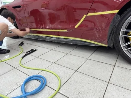 벤츠 SL63AMG 신차 출고 다이노쉴드 전체 PPF 했습니다 - STEK 양재 디페인트 / 강남, 개포, 양재