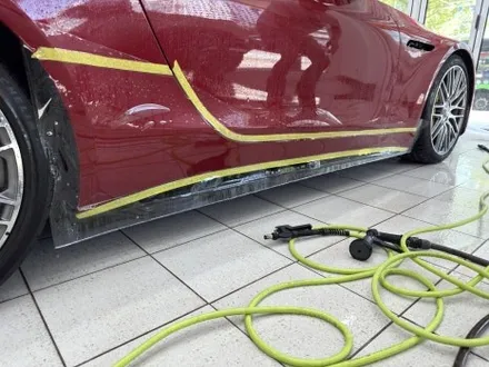 벤츠 SL63AMG 신차 출고 다이노쉴드 전체 PPF 했습니다 - STEK 양재 디페인트 / 강남, 개포, 양재