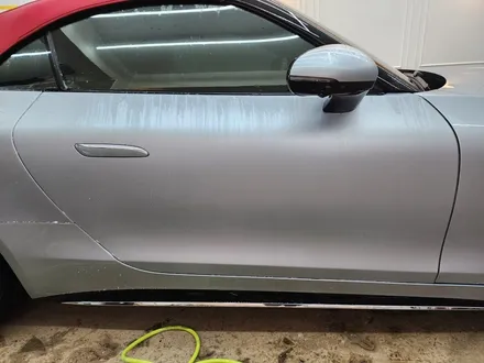 벤츠 SL63AMG 무광실버 STEK PPF 1인시공 / 강남, 개포, 양재