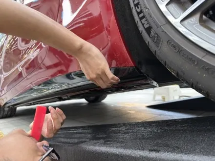 벤츠 SL63AMG 신차 출고 다이노쉴드 전체 PPF 했습니다 - STEK 양재 디페인트 / 강남, 개포, 양재