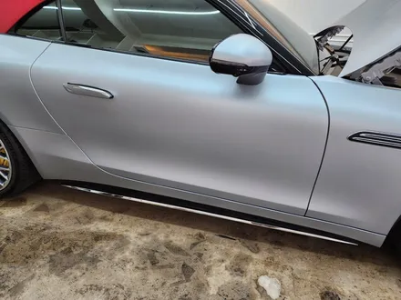 벤츠 SL63AMG 무광실버 STEK PPF 1인시공 / 강남, 개포, 양재