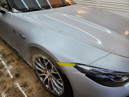 벤츠 SL63AMG 무광실버 STEK PPF 1인시공 / 강남, 개포, 양재