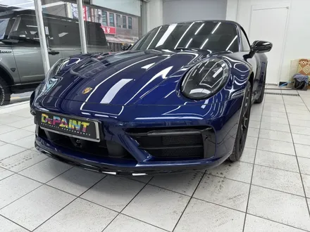 포르쉐 911 GTS 윈드쉴드 및 프론트립 PPF 시공 - STEK 양재 디페인트 / 강남, 개포, 양재
