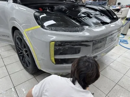 카이엔 gts 스디패 신차 출고 STEK 다이노쉴드 전체 ppf - 양재 스텍 공식대리점 디페인트 / 강남, 개포, 양재
