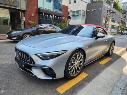 벤츠 SL63AMG 무광실버 STEK PPF 1인시공 / 강남, 개포, 양재