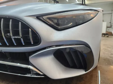 벤츠 SL63AMG 무광실버 STEK PPF 1인시공 / 강남, 개포, 양재