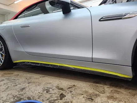 벤츠 SL63AMG 무광실버 STEK PPF 1인시공 / 강남, 개포, 양재