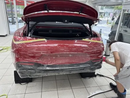 벤츠 SL63AMG 신차 출고 다이노쉴드 전체 PPF 했습니다 - STEK 양재 디페인트 / 강남, 개포, 양재