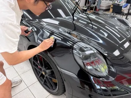 포르쉐 911GTS, 992.2 전면유리 보호필름 및 루프 PPF,유리막 코팅, 휠, 가죽 UG코팅, 서초 PPF / 강남, 개포, 양재