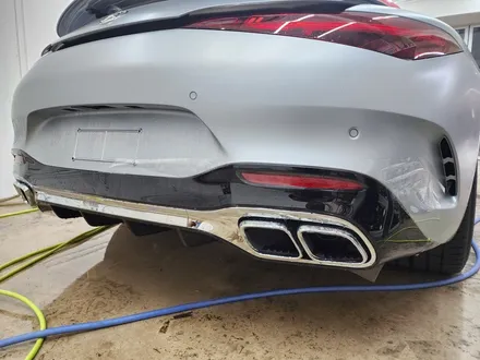 벤츠 SL63AMG 무광실버 STEK PPF 1인시공 / 강남, 개포, 양재