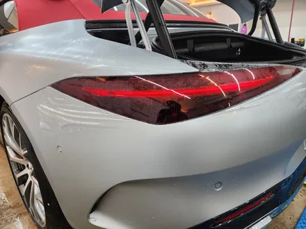 벤츠 SL63AMG 무광실버 STEK PPF 1인시공 / 강남, 개포, 양재