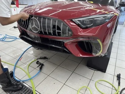 벤츠 SL63AMG 신차 출고 다이노쉴드 전체 PPF 했습니다 - STEK 양재 디페인트 / 강남, 개포, 양재
