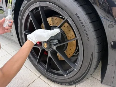 포르쉐 911GTS, 992.2 전면유리 보호필름 및 루프 PPF,유리막 코팅, 휠, 가죽 UG코팅, 서초 PPF / 강남, 개포, 양재