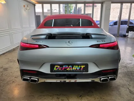벤츠 SL63AMG 무광실버 STEK PPF 1인시공 / 강남, 개포, 양재