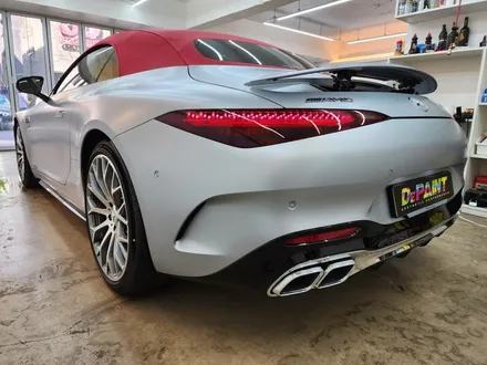 벤츠 SL63AMG 무광실버 STEK PPF 1인시공 / 강남, 개포, 양재