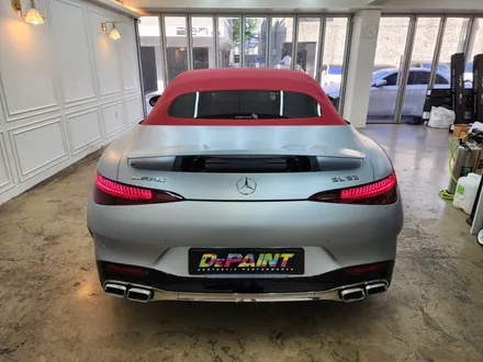 벤츠 SL63AMG 무광실버 STEK PPF 1인시공 / 강남, 개포, 양재