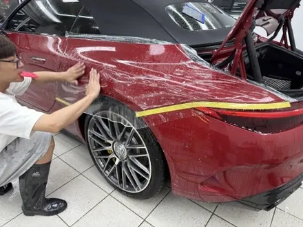 벤츠 SL63AMG 신차 출고 다이노쉴드 전체 PPF 했습니다 - STEK 양재 디페인트 / 강남, 개포, 양재