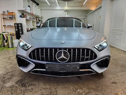 벤츠 SL63AMG 무광실버 STEK PPF 1인시공 / 강남, 개포, 양재