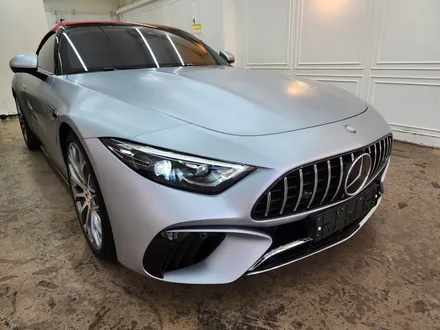 벤츠 SL63AMG 무광실버 STEK PPF 1인시공 / 강남, 개포, 양재
