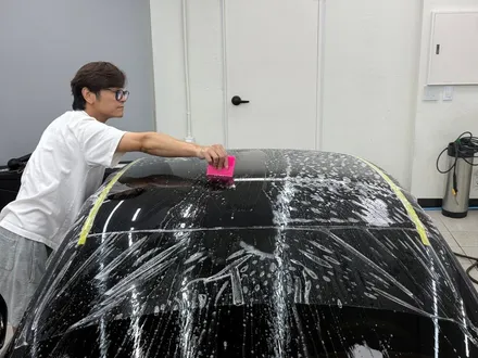 포르쉐 911GTS, 992.2 전면유리 보호필름 및 루프 PPF,유리막 코팅, 휠, 가죽 UG코팅, 서초 PPF / 강남, 개포, 양재