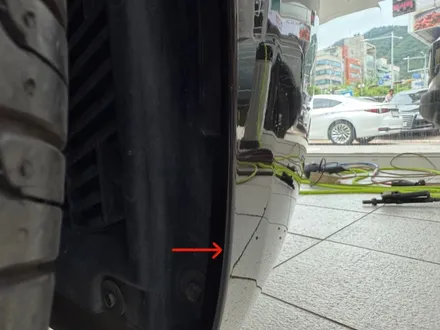 BMW 520i  앞 범퍼 PPF 재시공 - 양재 디페인트 / 강남, 개포, 양재