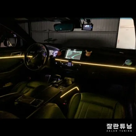 평택 제네시스G80 엠비언트 가성비튜닝 안성G80실내무드등튜닝 / 경기 안성