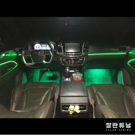 올 뉴 렉스턴 엠비언트 실내 무드등으로 투박한SUV에 감성추가요~ / 경기 안성
