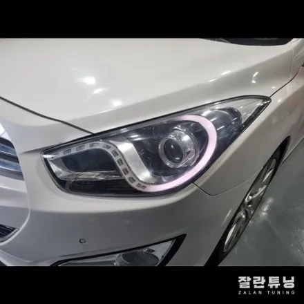 현대 i40 주간주행등 데이라이트 미등 점등부량 교환? 수리? 어떤게 더 정답일까?? 평택안성 잘란튜닝 / 경기 안성