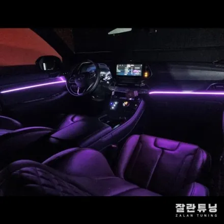 펠리세이드 엠비언트 무드등으로 밋밋하지않은 화려한 차량 꾸미기 평택안성 잘란튜닝 / 경기 안성