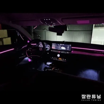 더뉴 K9엠비언트 순정엠비언트가 없는 차량도 마치 순정처럼 사용가능합니다 평택안성 엠비언트무드등 잘란튜닝 / 경기 안성