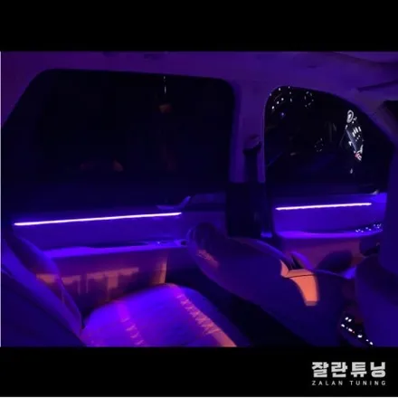 펠리세이드 엠비언트 자동차 실내에 포인트를 주고싶다면?? 무드등이 답이지 평택안성 잘란튜닝 / 경기 안성