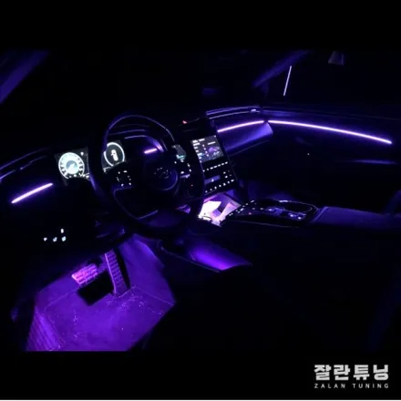 평택안성 투싼NX4 엠비언트 라이트 갓성비튜닝 실내무드등 / 경기 안성