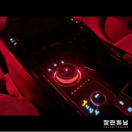 4세대쏘렌토MQ4 엠비언트로 실내포인트 확실하게 평택안성엠비언트 실내무드등 / 경기 안성