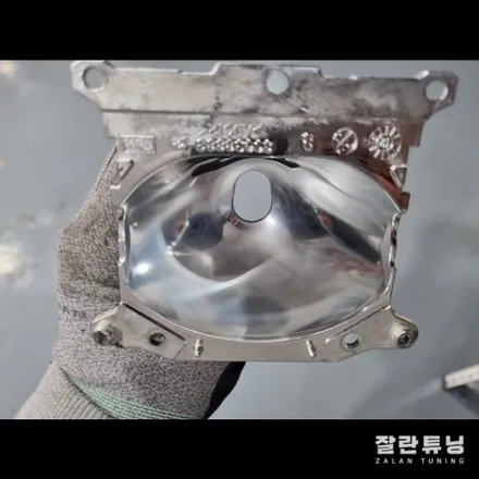 SM5 플레티넘 광도미달로 정기검사 탈락.. 전조등을켜도 라이트가 어둡다? / 경기 안성