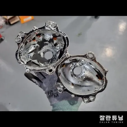 1세대 K5 광도미달로 자동차검사불합격한 라이트 원인과 해결방법!! / 경기 안성