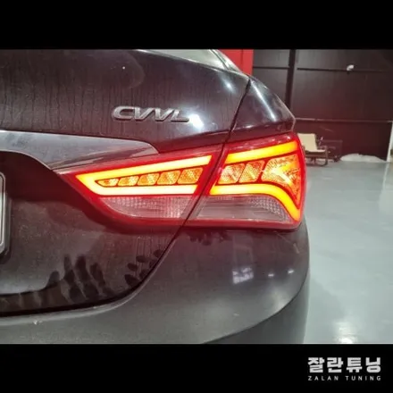 YF쏘나타 브릴리언트 led테일램프 후미등 면발광 점등불량 수리 / 경기 안성