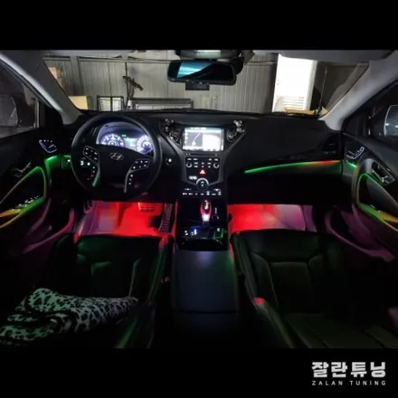 그랜저HG 엠비언트 어두운 실내를 화사하게 밝혀주는 실내무드등 / 경기 안성