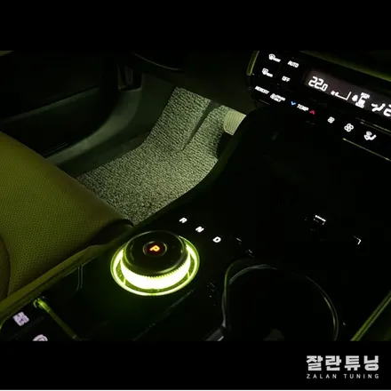K5 DL3 엠비언트 실내 분위기 변신!! 순정엔 없는 조그다이얼까지?? 잘란튜닝  K5 DL3무드등 평택안성이천오산충북청주충주제천음성 / 경기 안성