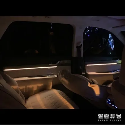 펠리세이드 엠비언트 자동차 실내에 포인트를 주고싶다면?? 무드등이 답이지 평택안성 잘란튜닝 / 경기 안성